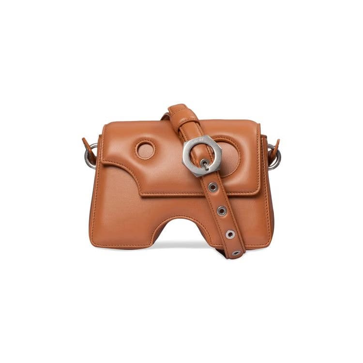Off-White Burrow Shoulder Bag 22 Camel