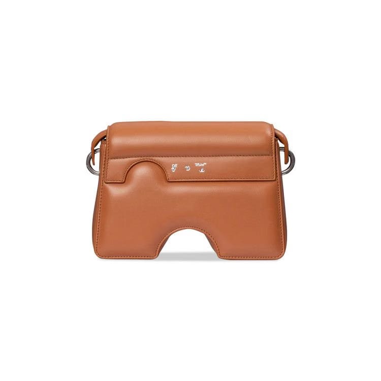 Off-White Burrow Shoulder Bag 22 Camel