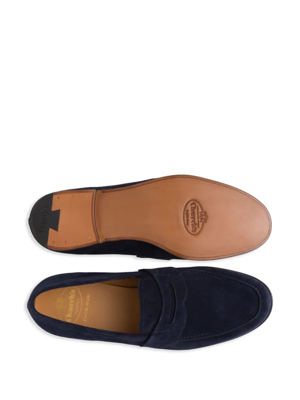Pembrey penny suede loafers