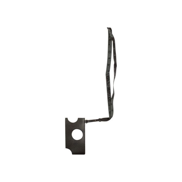 Off-White Swiss Cut Out Phone Bag Black
