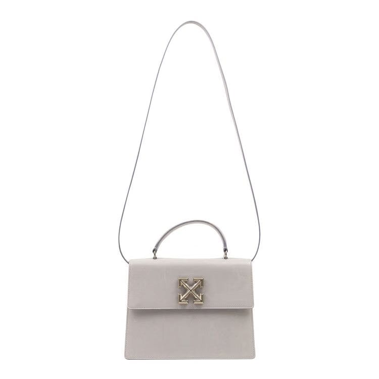 Off-White Wrinkled Jitney 2.8 Bag Grey