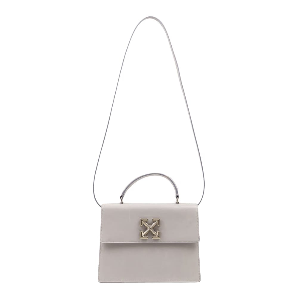 Off-White Wrinkled Jitney 2.8 Bag Grey