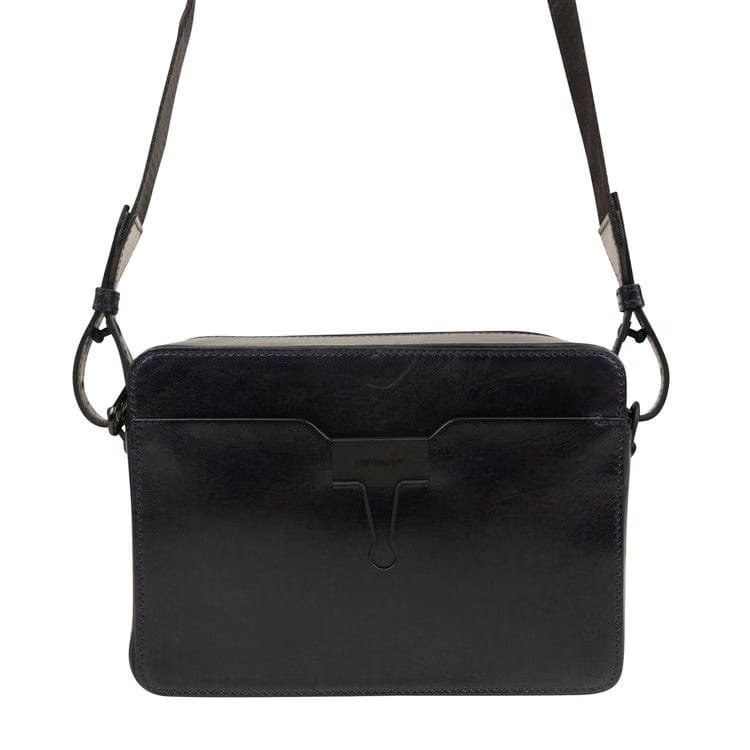 Off-White Leather Camera Bag Black