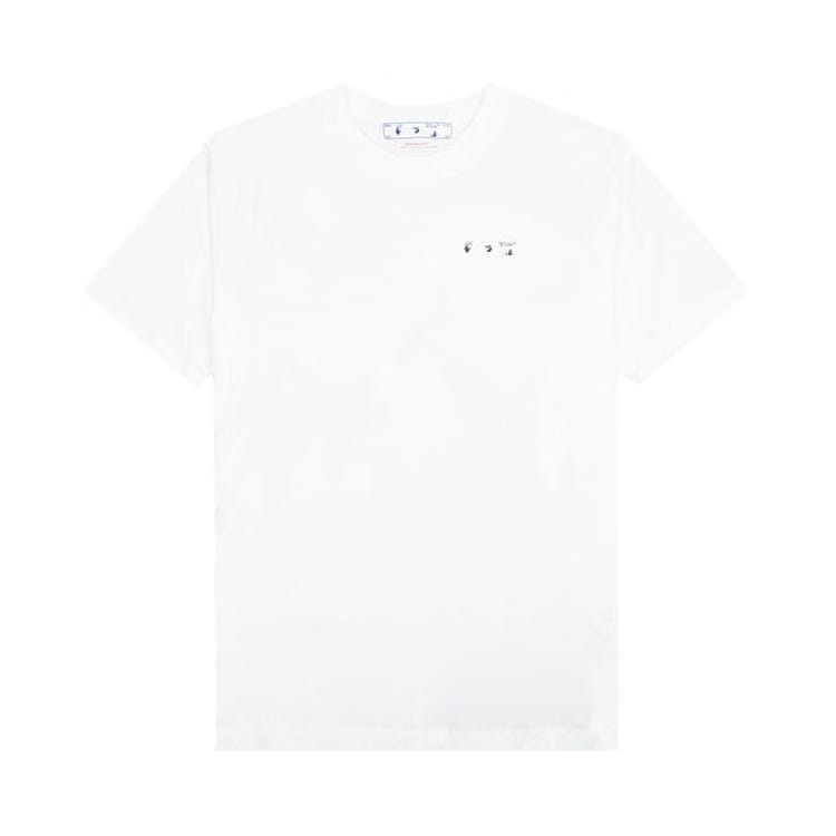 Off-White Caravaggio Paint Over Short-Sleeve Tee White/Black