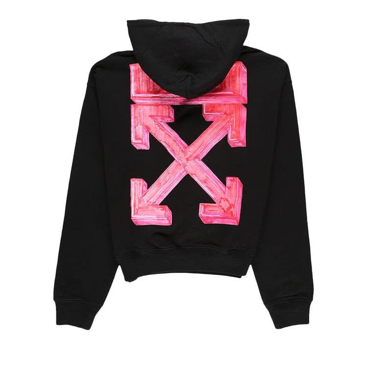 Off-White Marker Over Hoodie Black