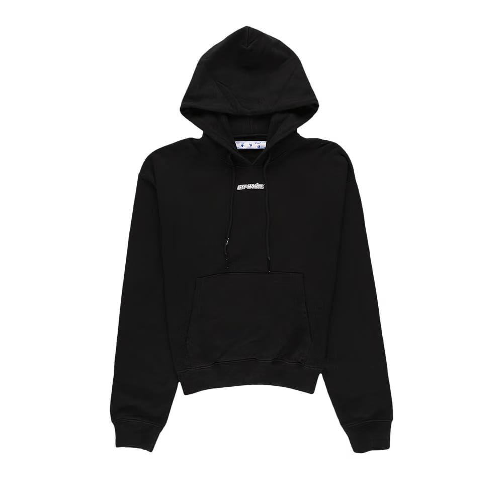 Off-White Marker Over Hoodie Black
