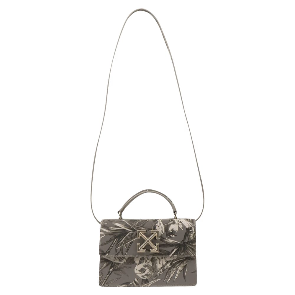 Off-White Birds Jitney 1.4 Bag Grey