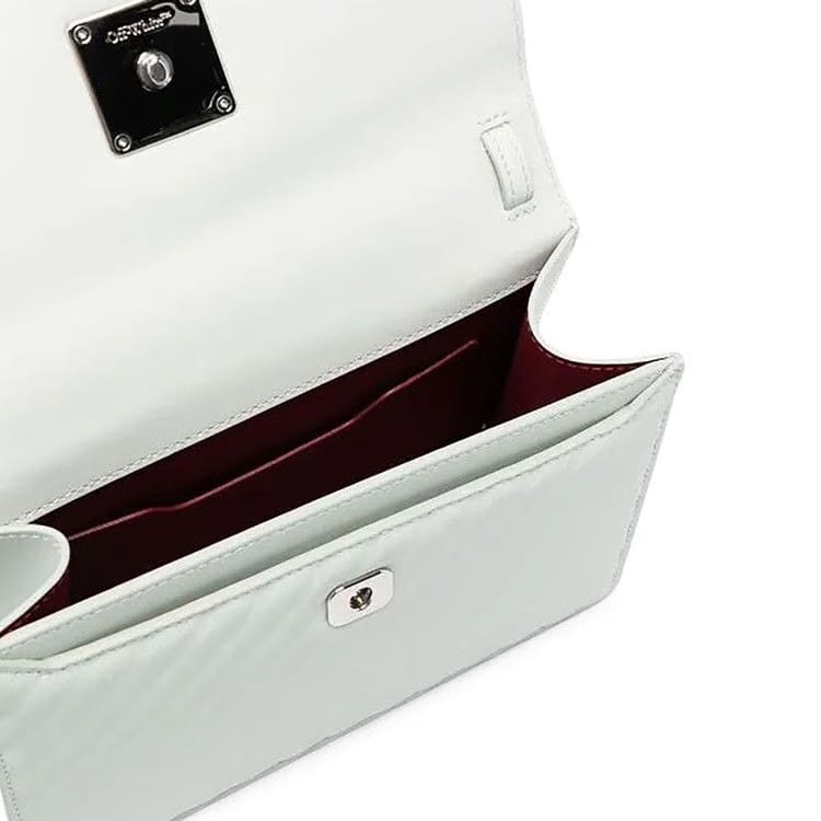 Off-White Jitney 1.4 Top Handle Bag Sage