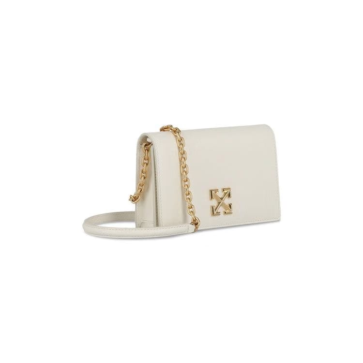 Off-White Jitney 0.5 Crossbody Bag White