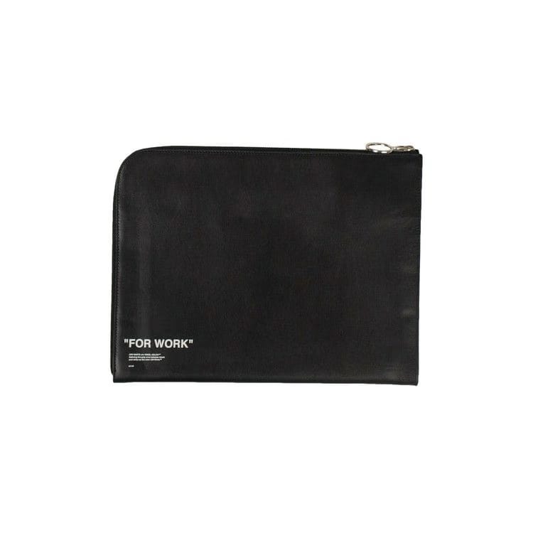 Off-White For Work Clutch Black