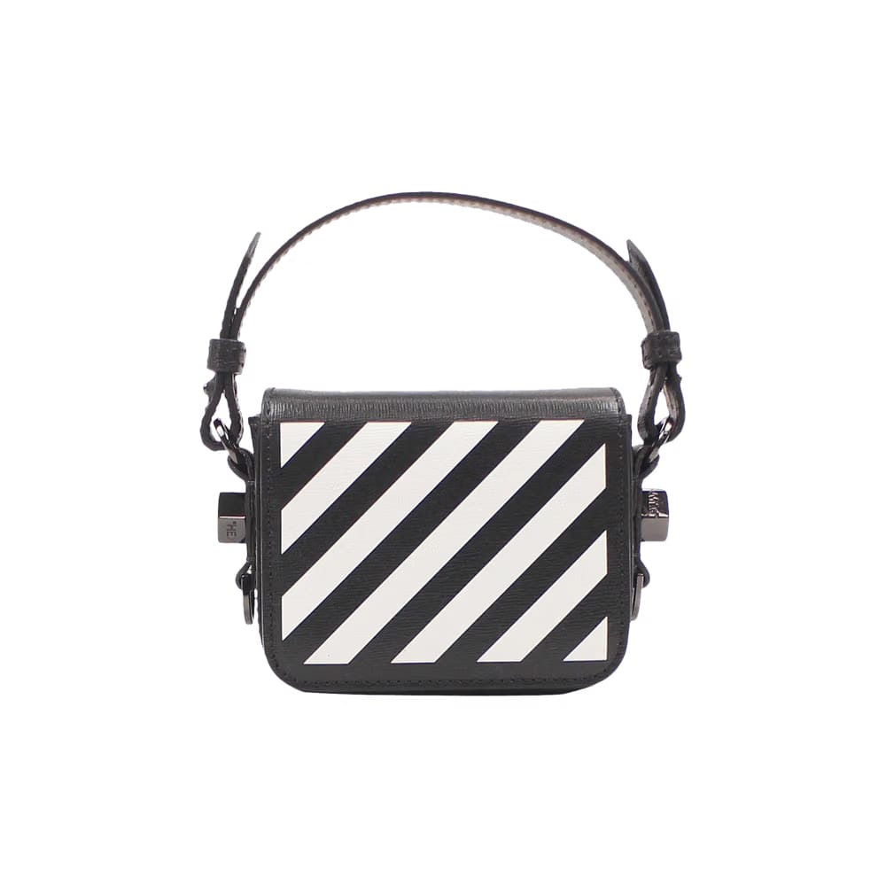 Off-White Binder Clip Bag Black/White