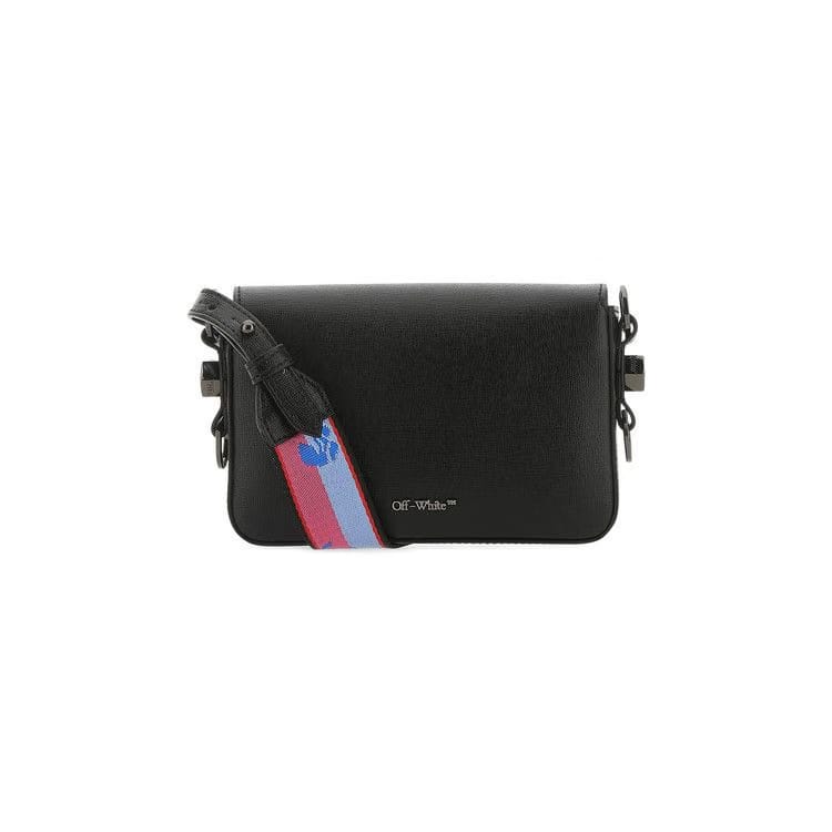 Off-White Diag Mini Flap Tote Bag Black/White