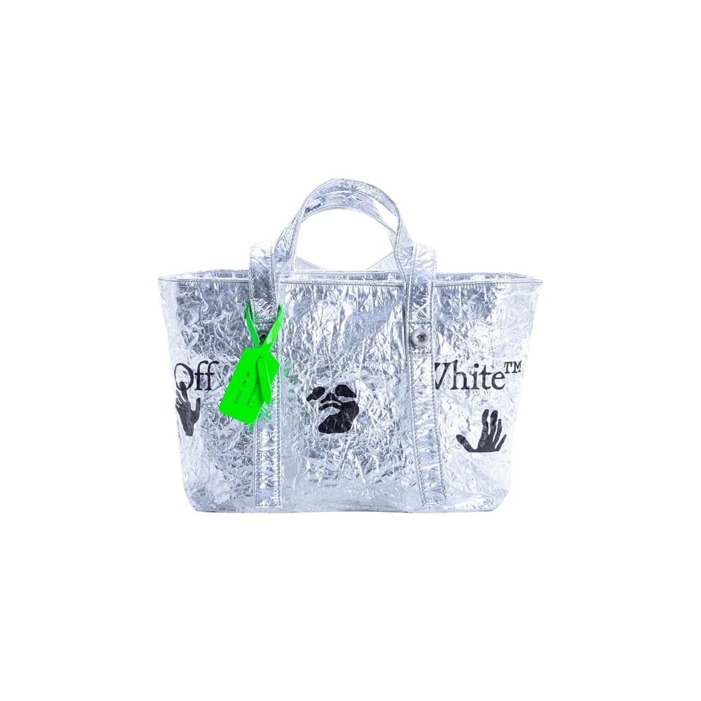 Off-White Commercial Tote Silver