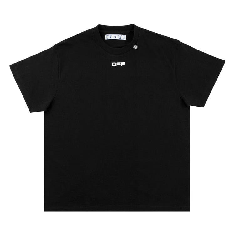 Off-White Painting Arrows Shorts-Sleeve T-Shirt Black