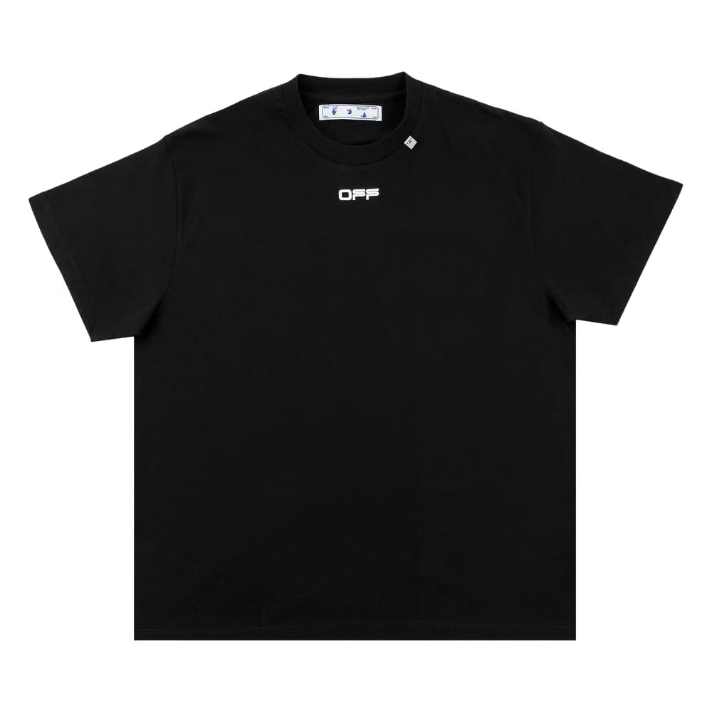 Off-White Painting Arrows Shorts-Sleeve T-Shirt Black