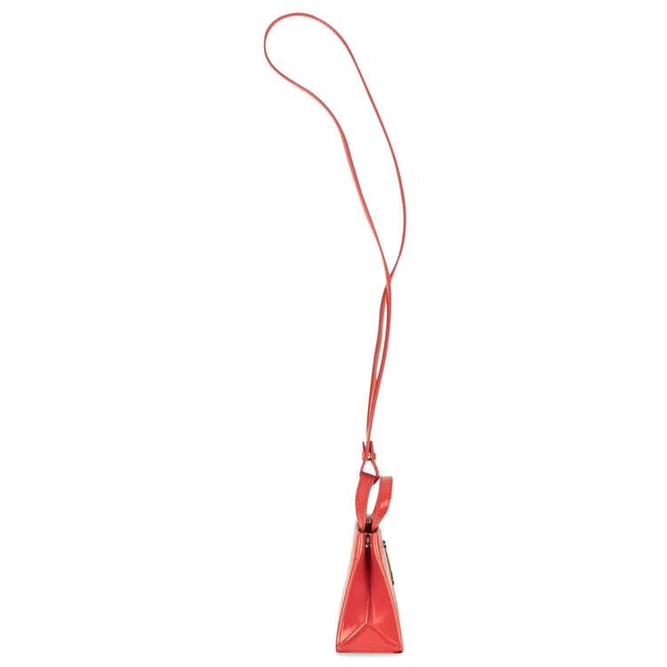 Off-White Logo Baby Box Tote Bag Red