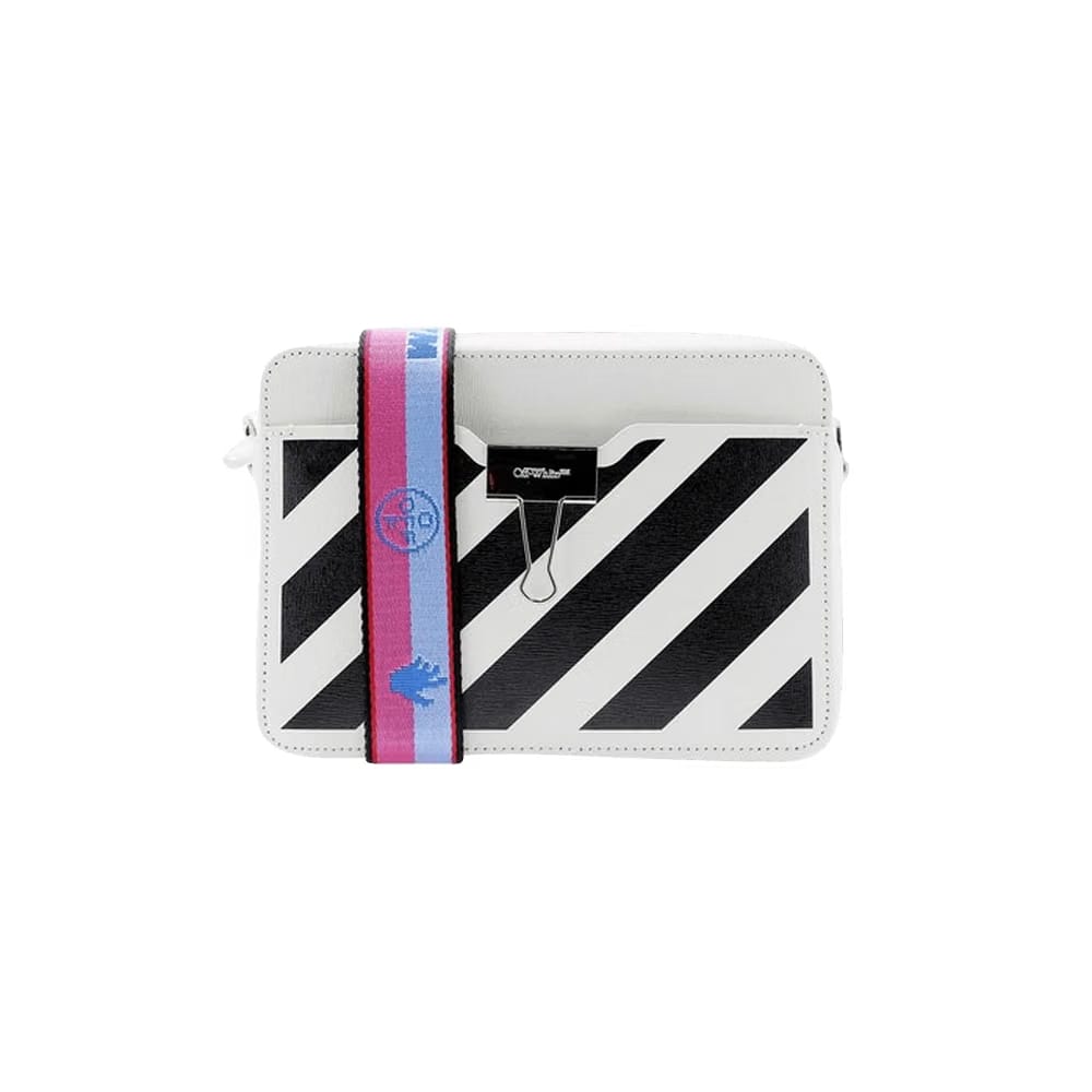 Off-White Diag Camera Bag White/Black