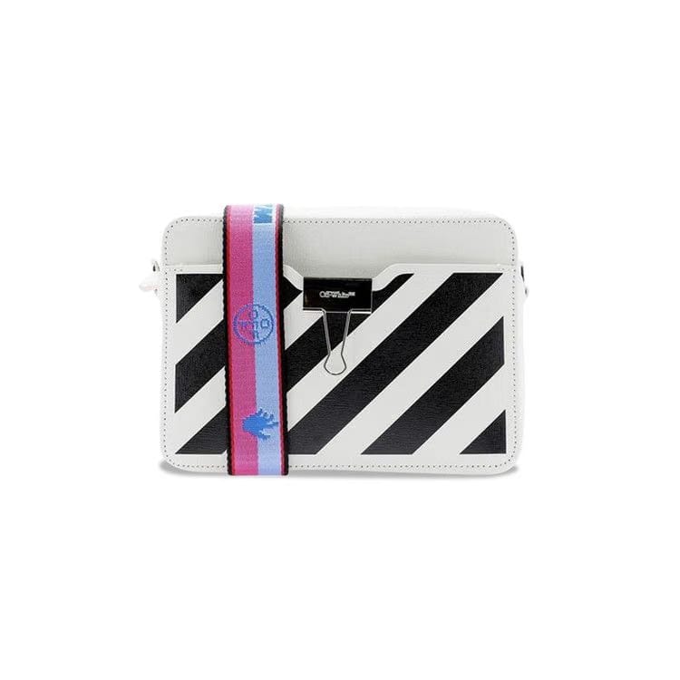 Off-White Diag Camera Bag White/Black
