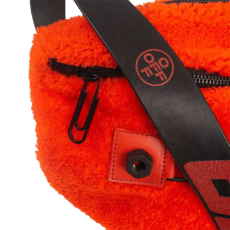 Off-White Logo Bum Bag Orange