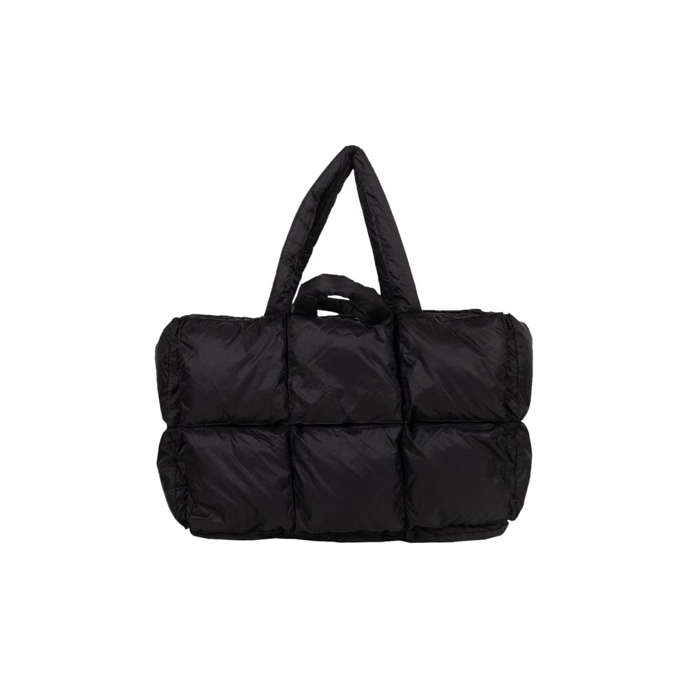 Off-White Padded Square Travel Bag Black