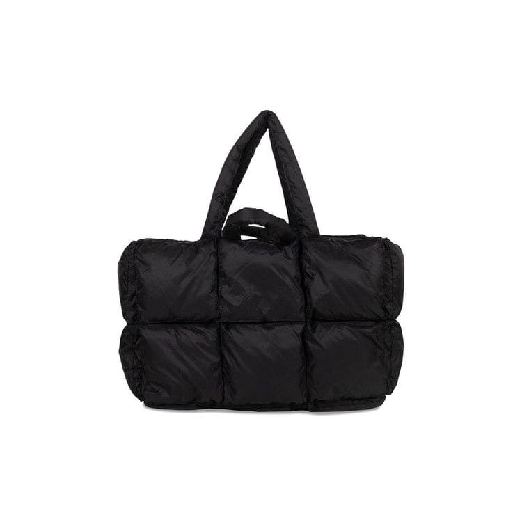 Off-White Padded Square Travel Bag Black