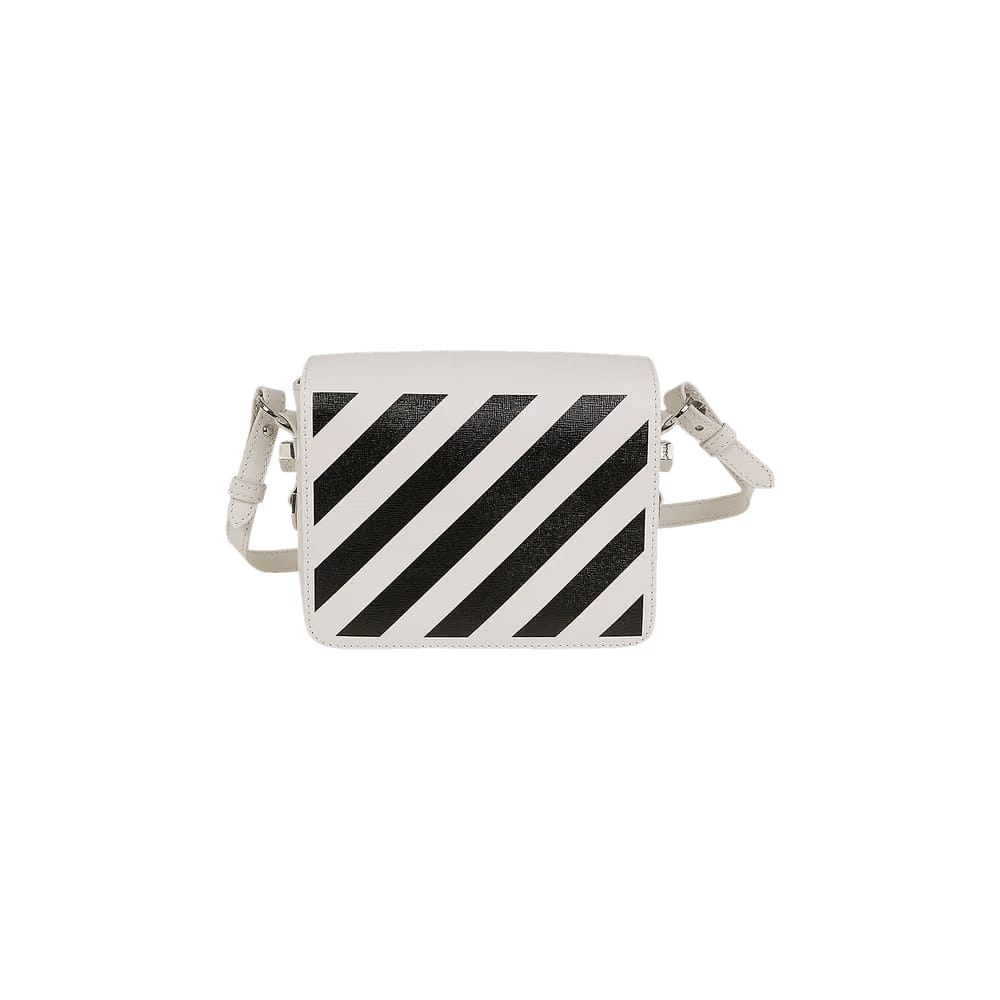 Off-White Diag Flap Bag Off White/Black