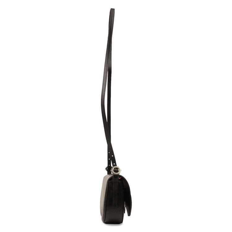 Off-White Swiss Flap Crossbody Bag Black