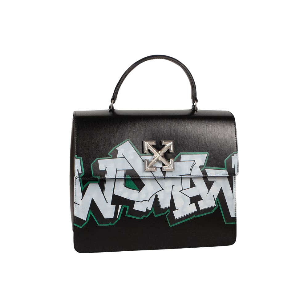 Off-White Graffiti Tote Bag Black