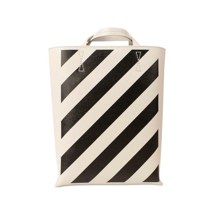 Off-White Diag Tote Bag White/Black