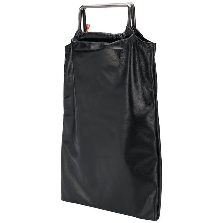 Off-White Leather Med Allen Snap Tote Bag Black