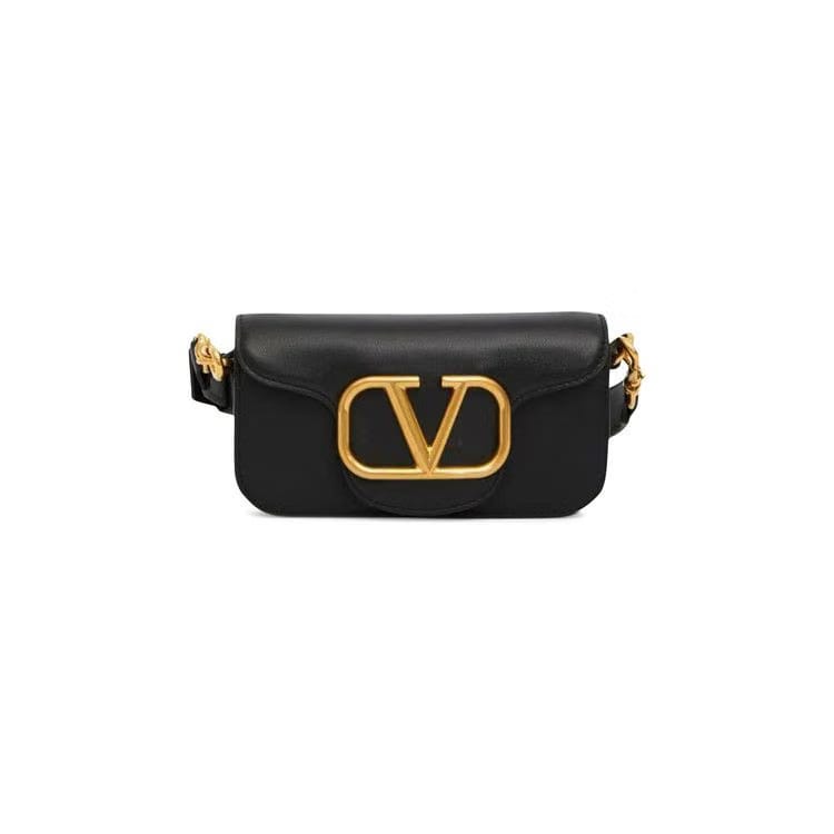 Valentino Mini Messenger Bag Black