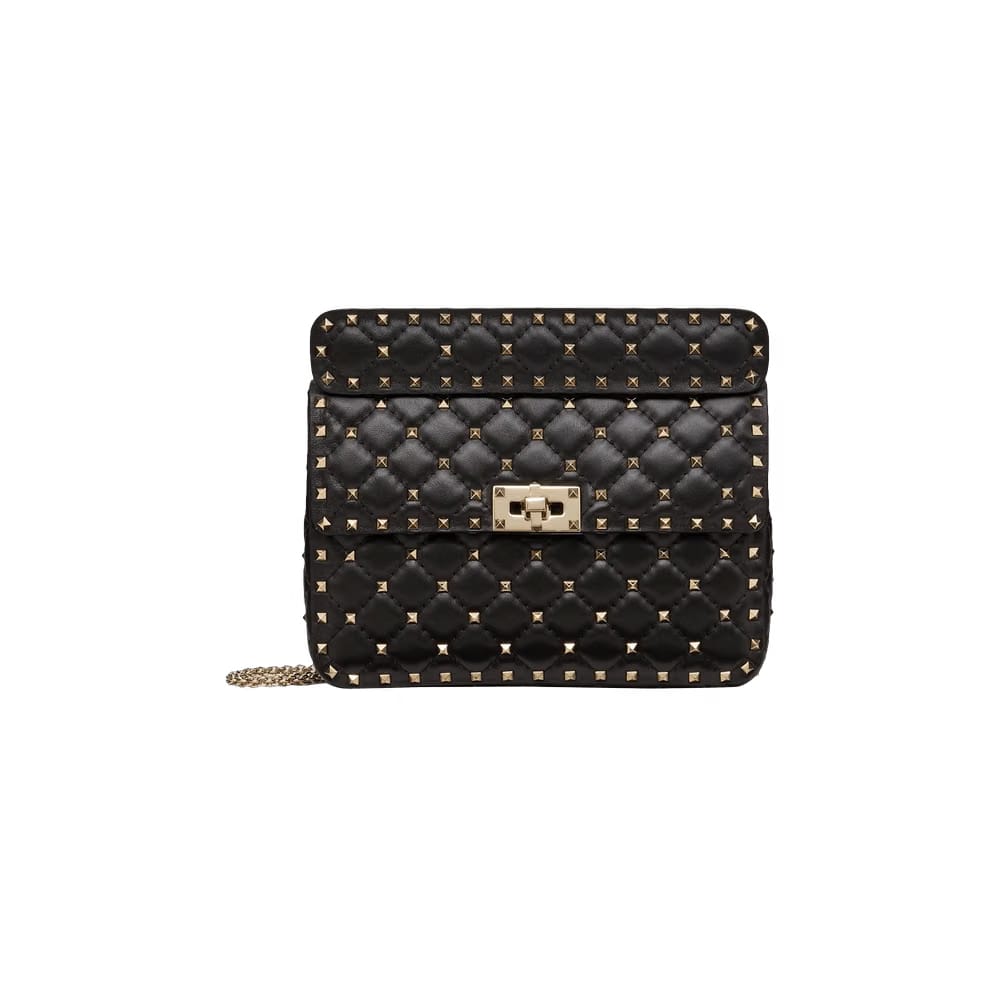 Valentino Rockstud Spike Medium Black