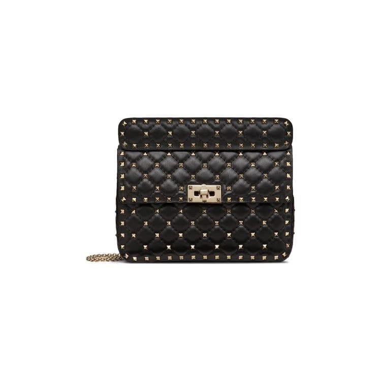 Valentino Rockstud Spike Medium Black