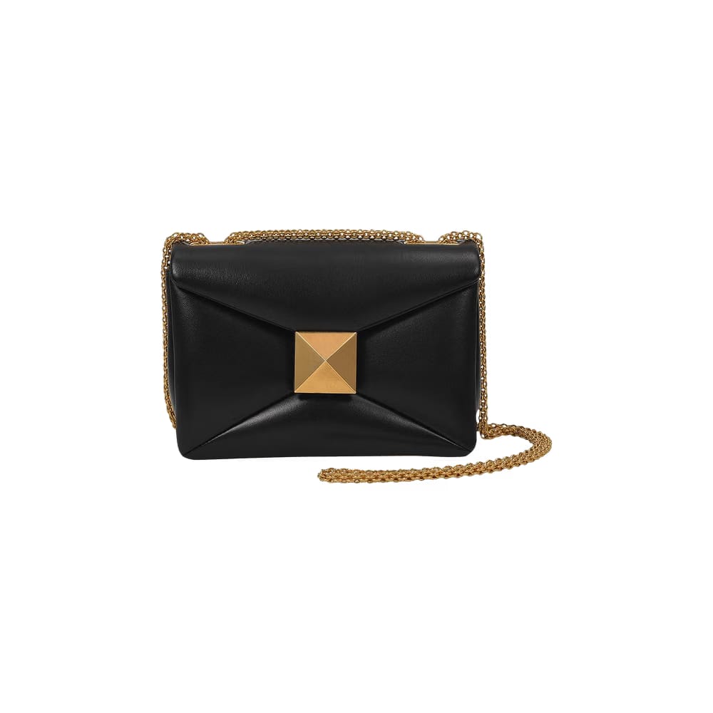 Valentino One Stud Bag Black
