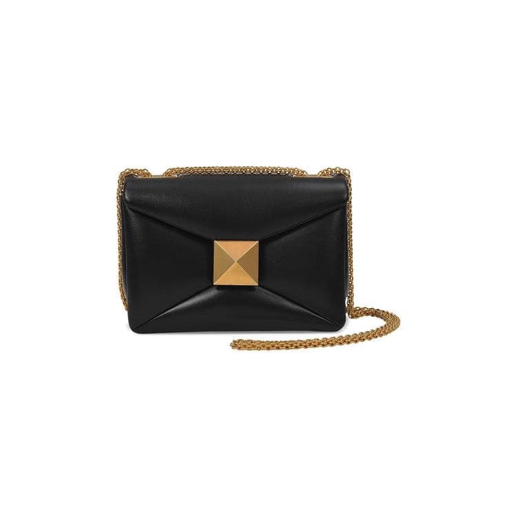 Valentino One Stud Bag Black
