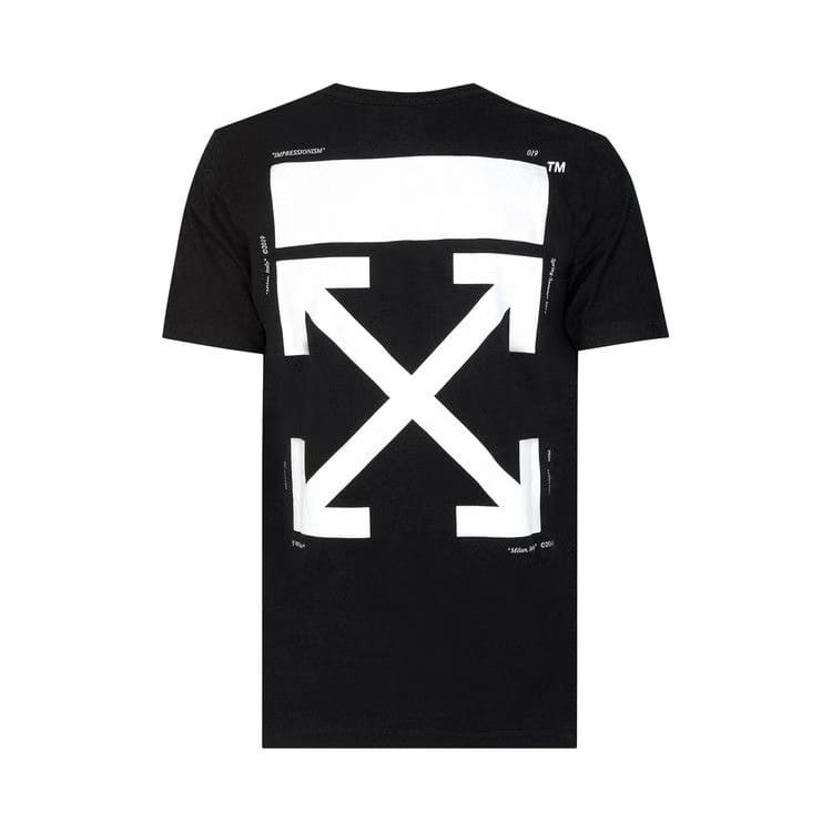 Off-White Kiss Print Crewneck T-Shirt Black