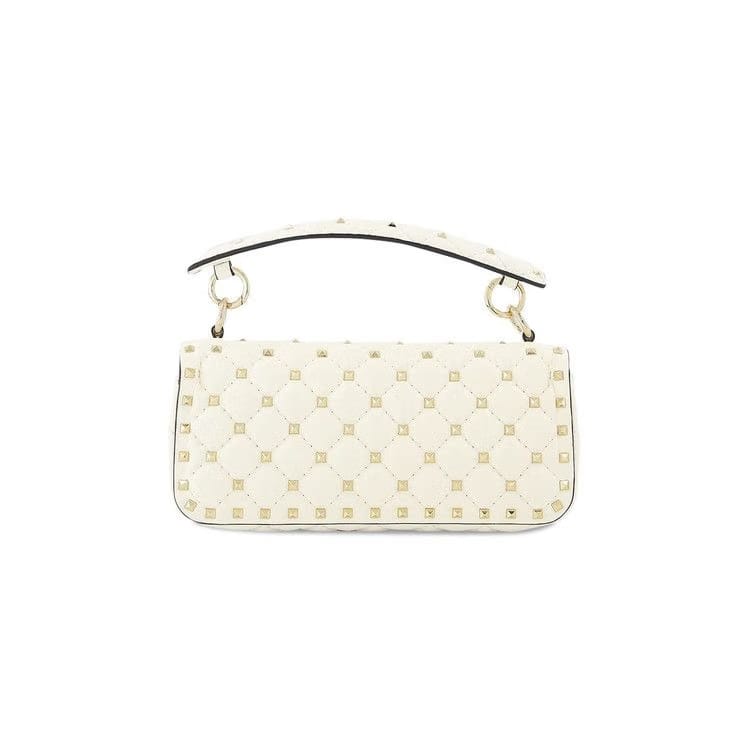 Valentino Rockstud Spike Bag White