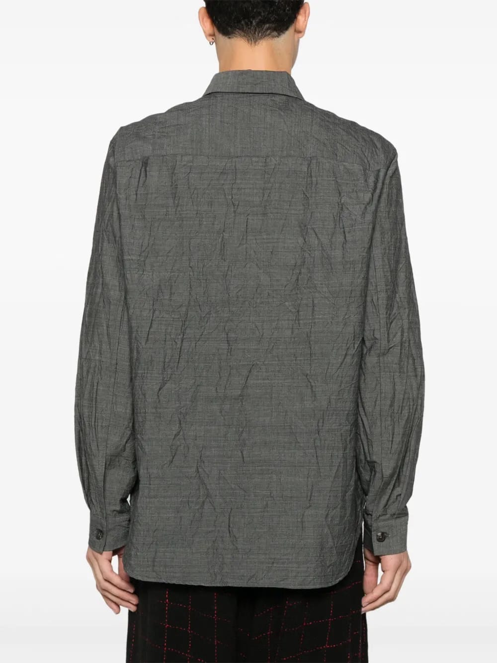 crinkled shirt