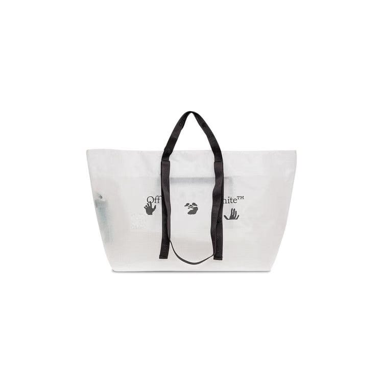 Off-White Logo PVC Tote White/Black