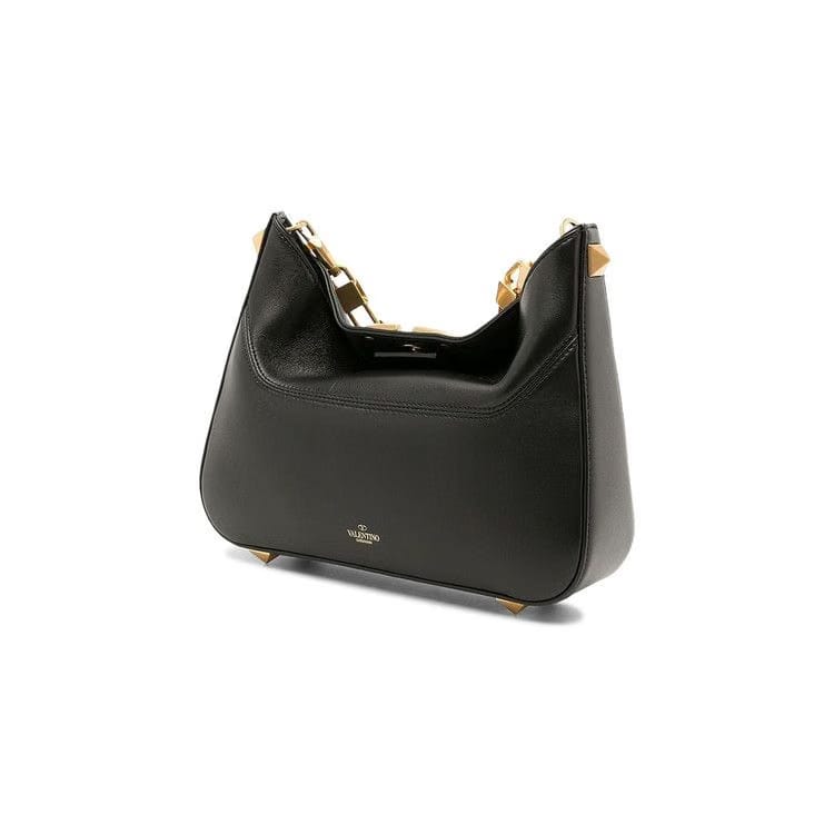 Valentino Small Hobo Bag Black