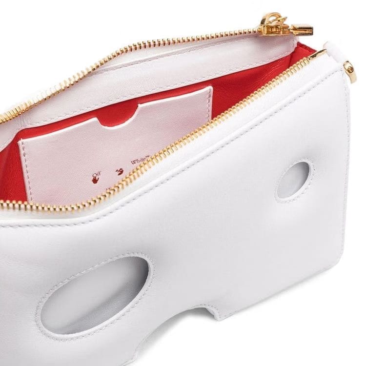 Off-White Burrow Zipped Pouch White