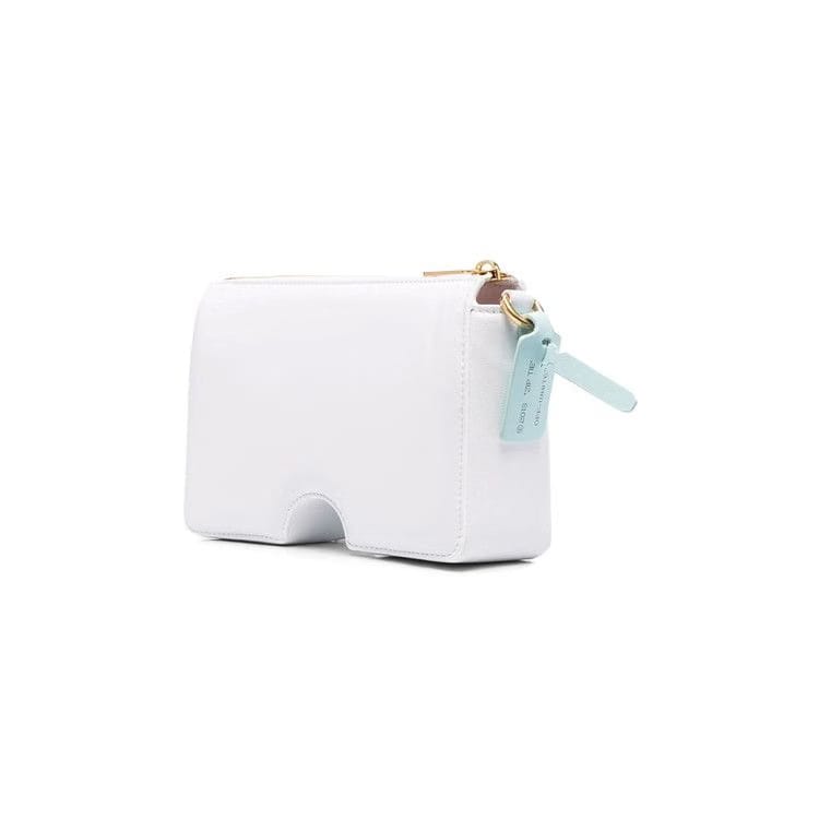 Off-White Burrow Zipped Pouch White