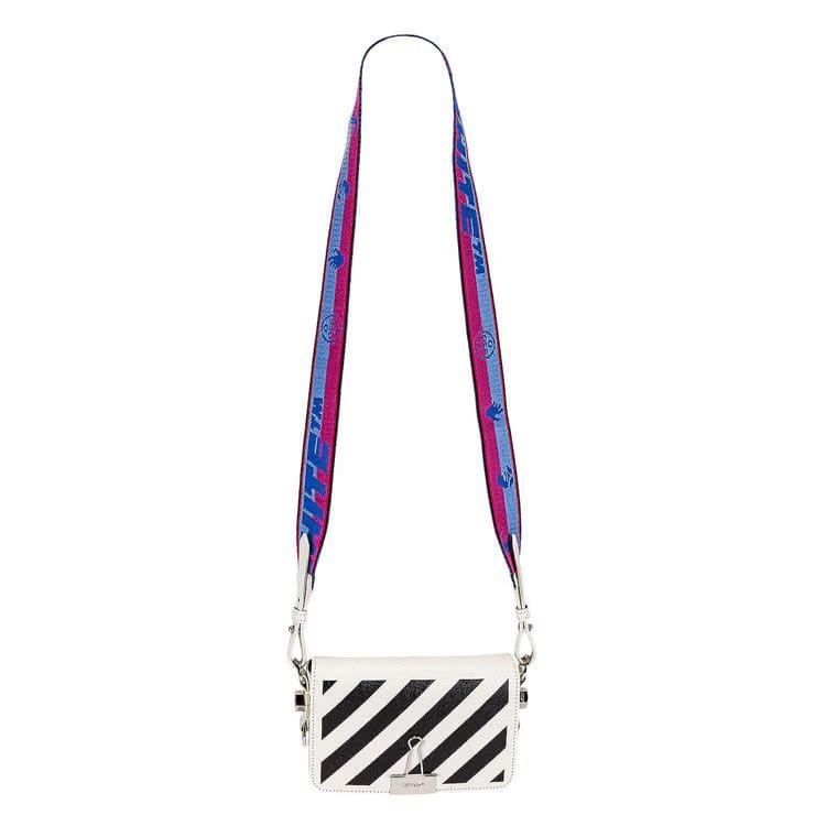 Off-White Diag Mini Shoulder Bag White