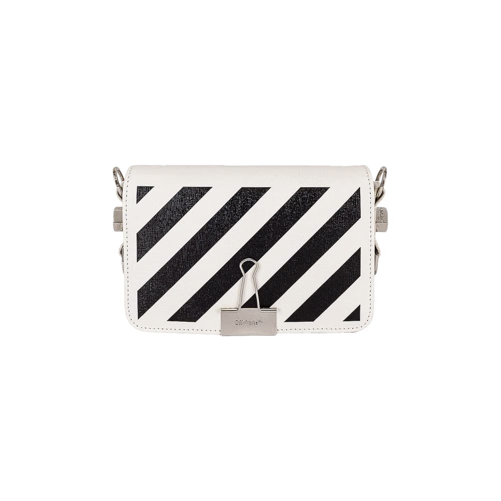 Off-White Diag Mini Shoulder Bag White