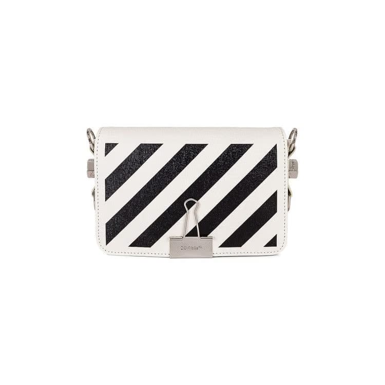 Off-White Diag Mini Shoulder Bag White