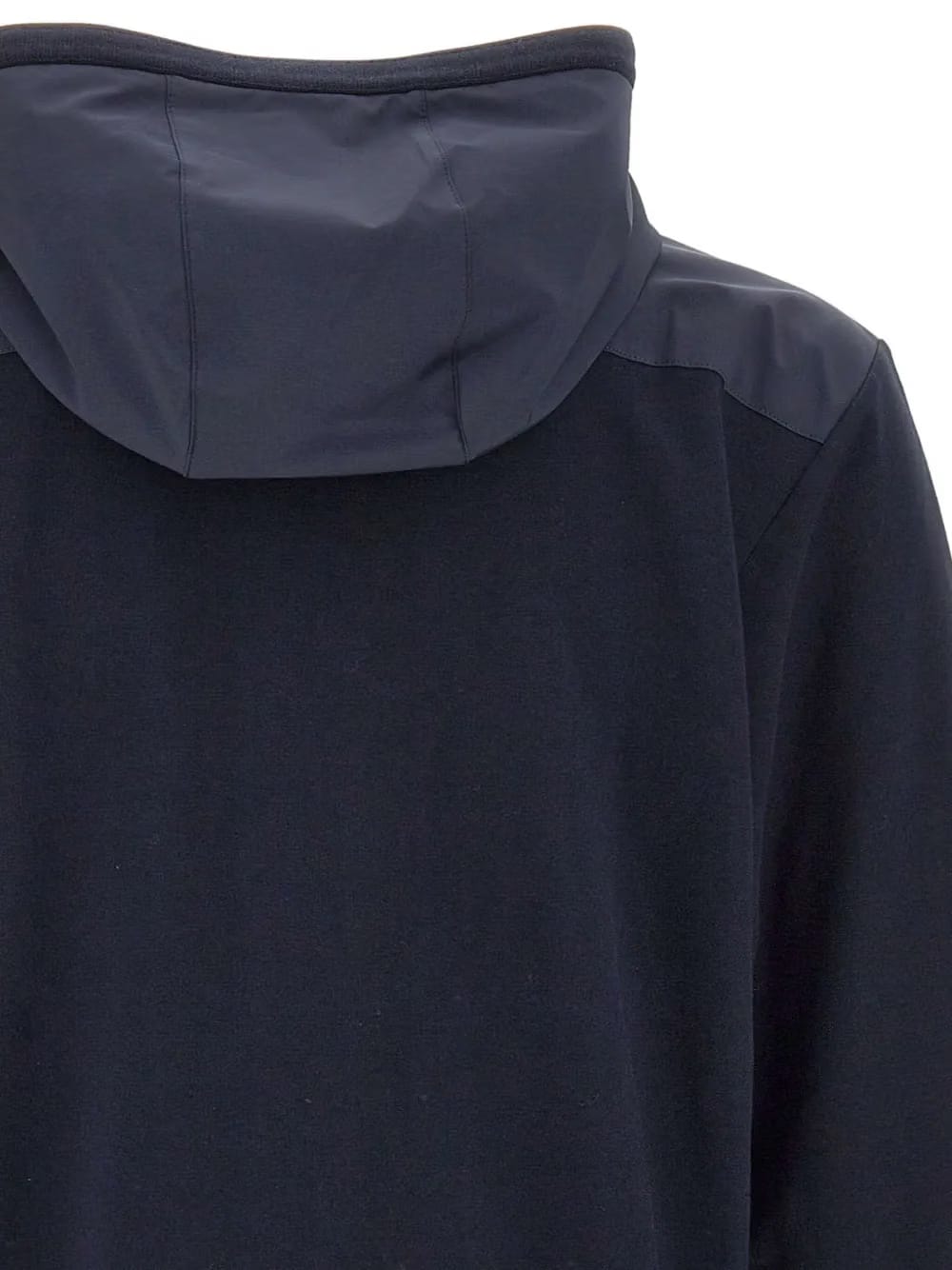 panelled zip-up Hoodie