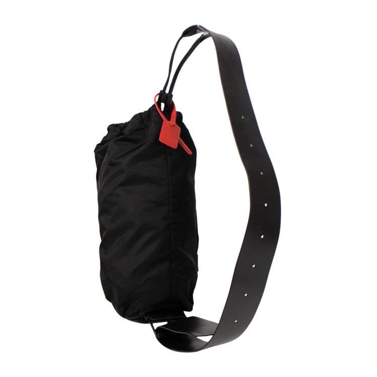 Off-White Nylon Convertible Bum Bag Black