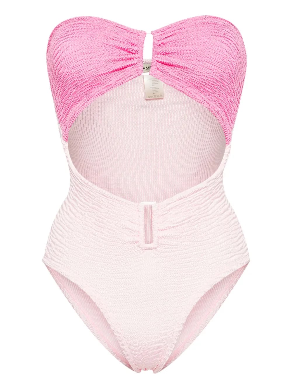 Rene smock-design swimsuit