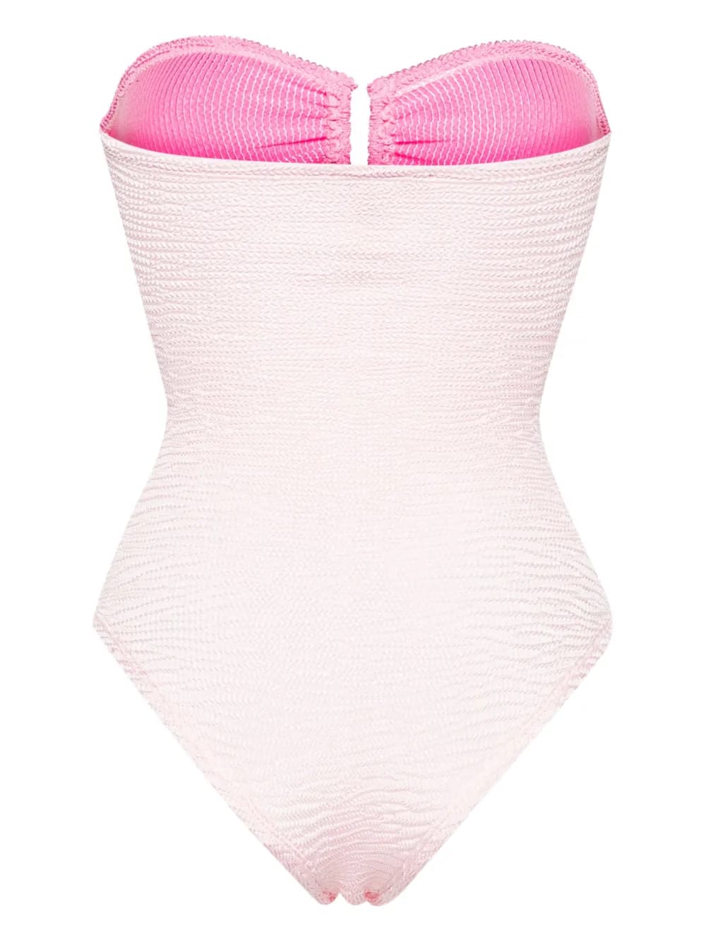 Rene smock-design swimsuit