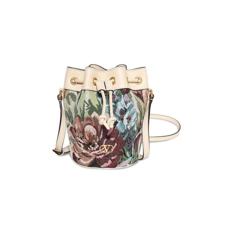 Valentino Shoulder Bag Multicolor/Natural Camel
